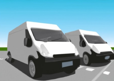 Two Logistics Vans