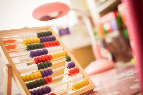 Childrens' Wooden Abacus