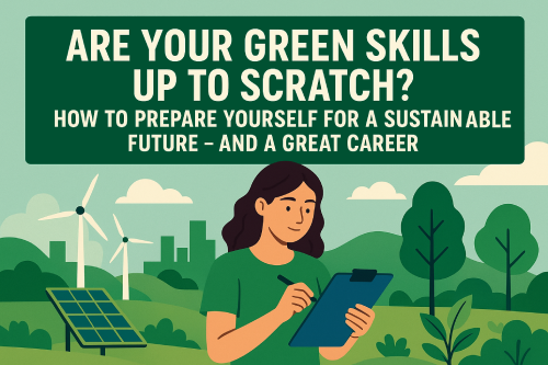 A lady checks off items on a green checklist board.