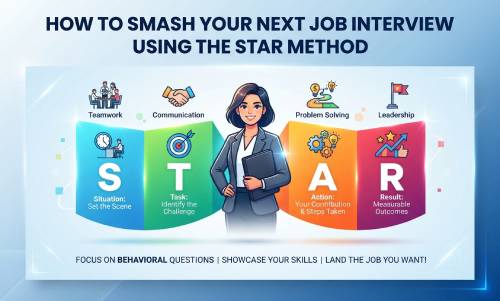 STAR Job Interview Method Infographic